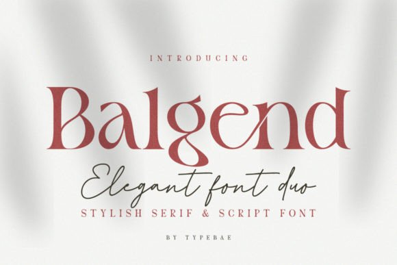 Balgend: A Strategic Typography Choice for Purposeful Branding