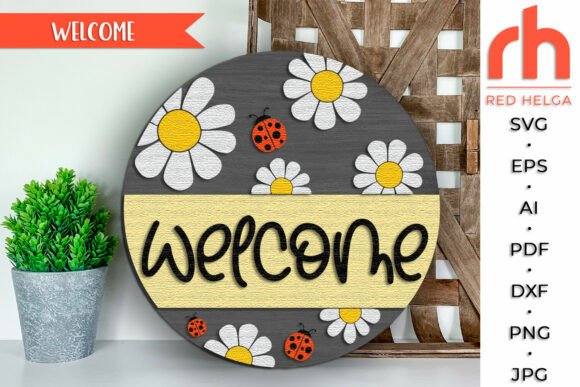 Daisy Welcome Door Sign and Ladybug Hanger: A Practical Guide to Spring Curb Appeal
