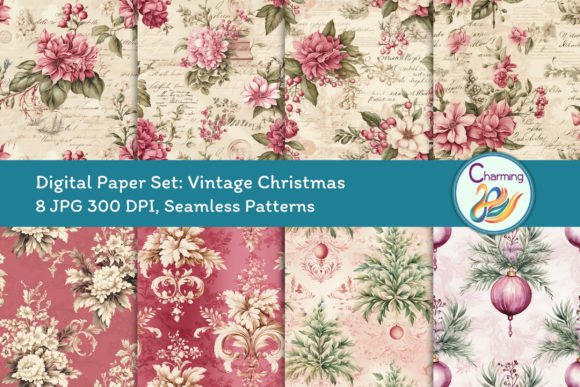 Digital Papers Set Vintage Christmas: A Comprehensive Guide for Creators