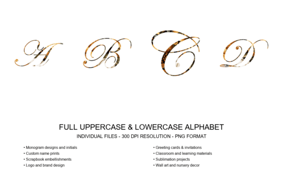 Edwardian Script ITC Font Art Set