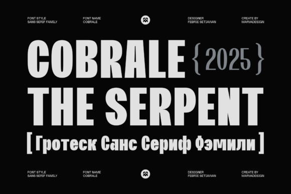 Evaluating the Cobrale Font for Modern Design Projects