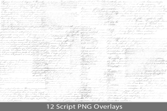 French Lit Script PNG Overlays: Integrating Vintage Aesthetics into Modern Workflows