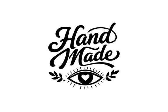 Hand Made Script Eye Logo Design