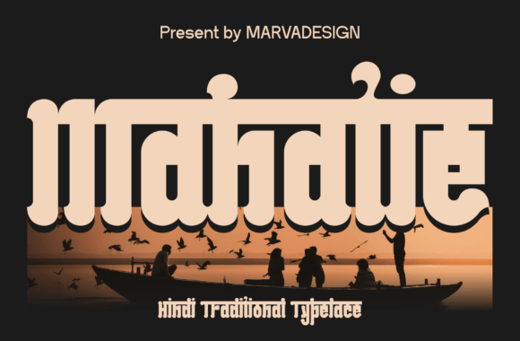 Mahatie: Bold Typography with Cultural Depth