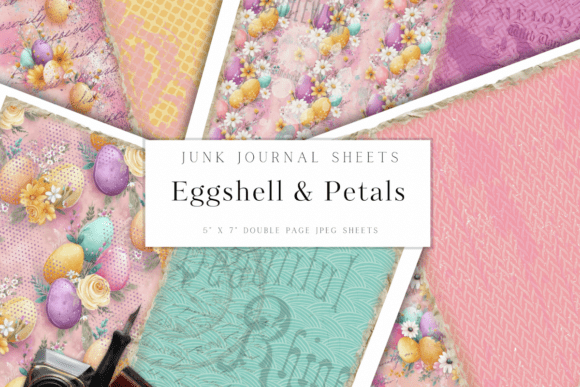 Printable Easter Floral Journal Sheets