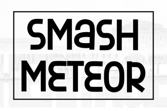 Smash Meteor: Elevate Your Brand with Rhythmic Typography
