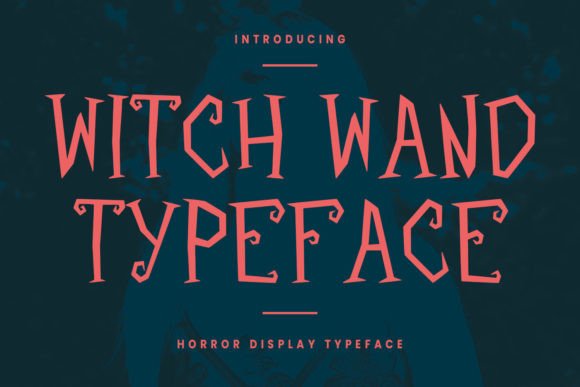 Witch Wand: The Ultimate Halloween Display Font for Bold Designs